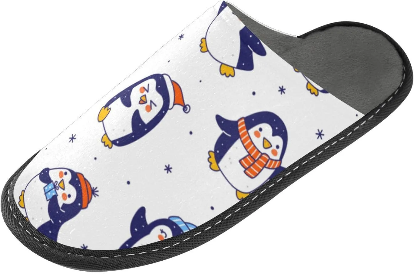Spa Slippers Indoor House Fuzzy Slippers Soft Memory Foam Non-Slip Home Slipper Winter Shoes For Bedroom Hotel Travel 4-11