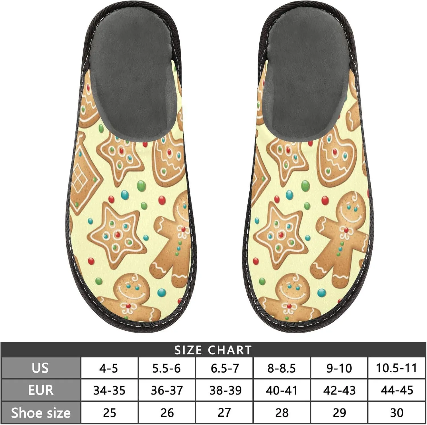 Spa Slippers Indoor House Fuzzy Slippers Soft Memory Foam Non-Slip Home Slipper Winter Shoes For Bedroom Hotel Travel 4-11