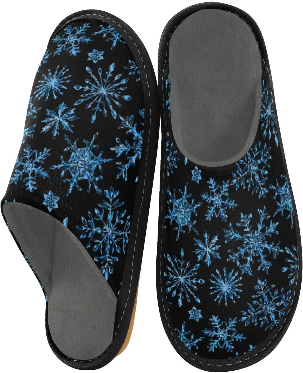 Spa Slippers Indoor House Fuzzy Slippers Soft Memory Foam Non-Slip Home Slipper Winter Shoes For Bedroom Hotel Travel 4-11