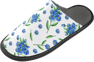 Spa Slippers Indoor House Fuzzy Slippers Soft Memory Foam Non-Slip Home Slipper Winter Shoes For Bedroom Hotel Travel 4-11