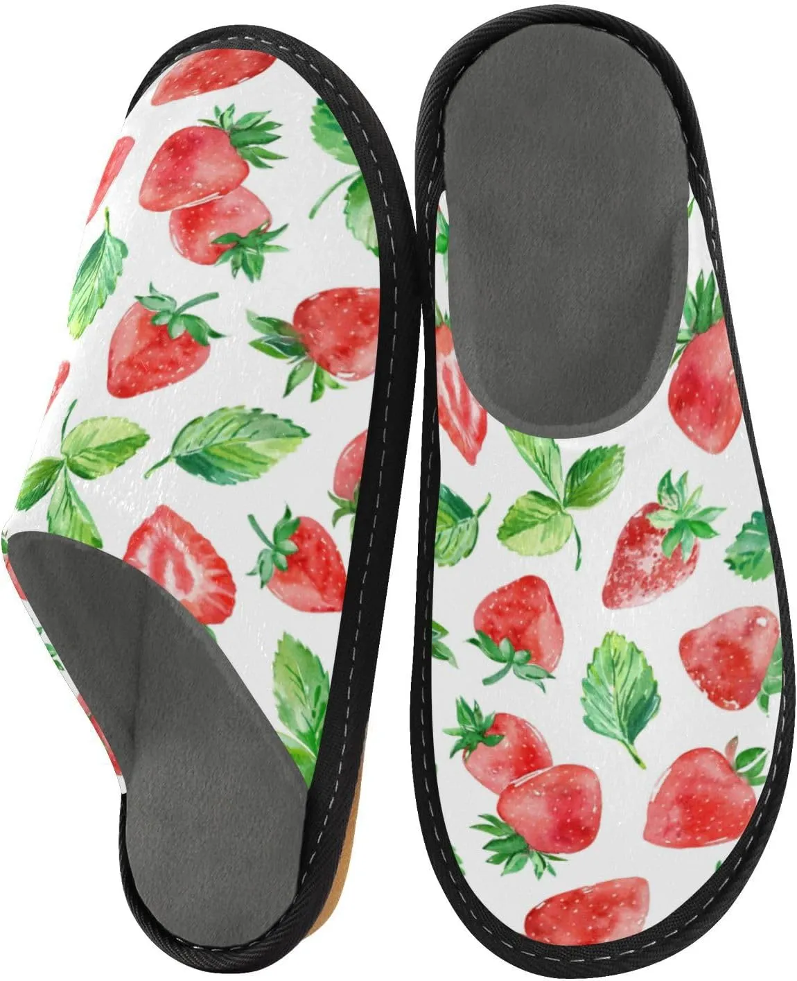 Spa Slippers Indoor House Fuzzy Slippers Soft Memory Foam Non-Slip Home Slipper Winter Shoes For Bedroom Hotel Travel 4-11