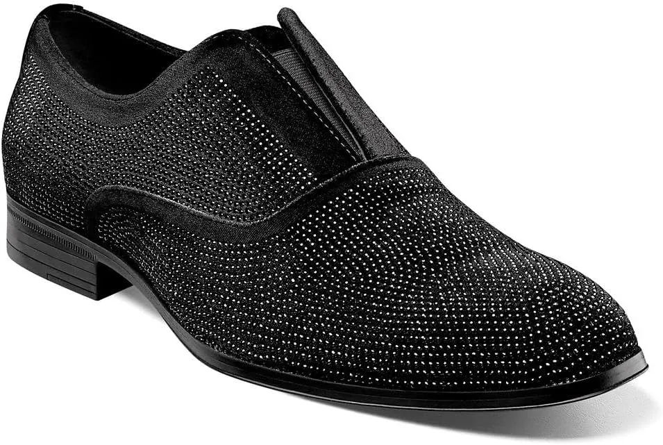 Stacy Adams Men's Starleigh Rhinestone Slip on Loafer