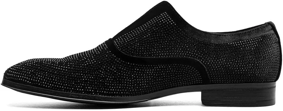 Stacy Adams Men's Starleigh Rhinestone Slip on Loafer