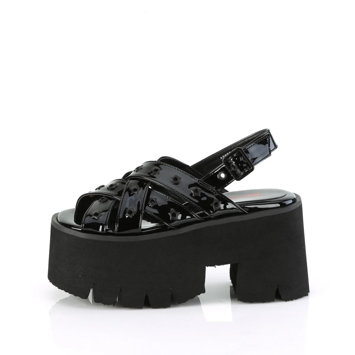 Star of The Night Platform Sandals (ASHES-12)