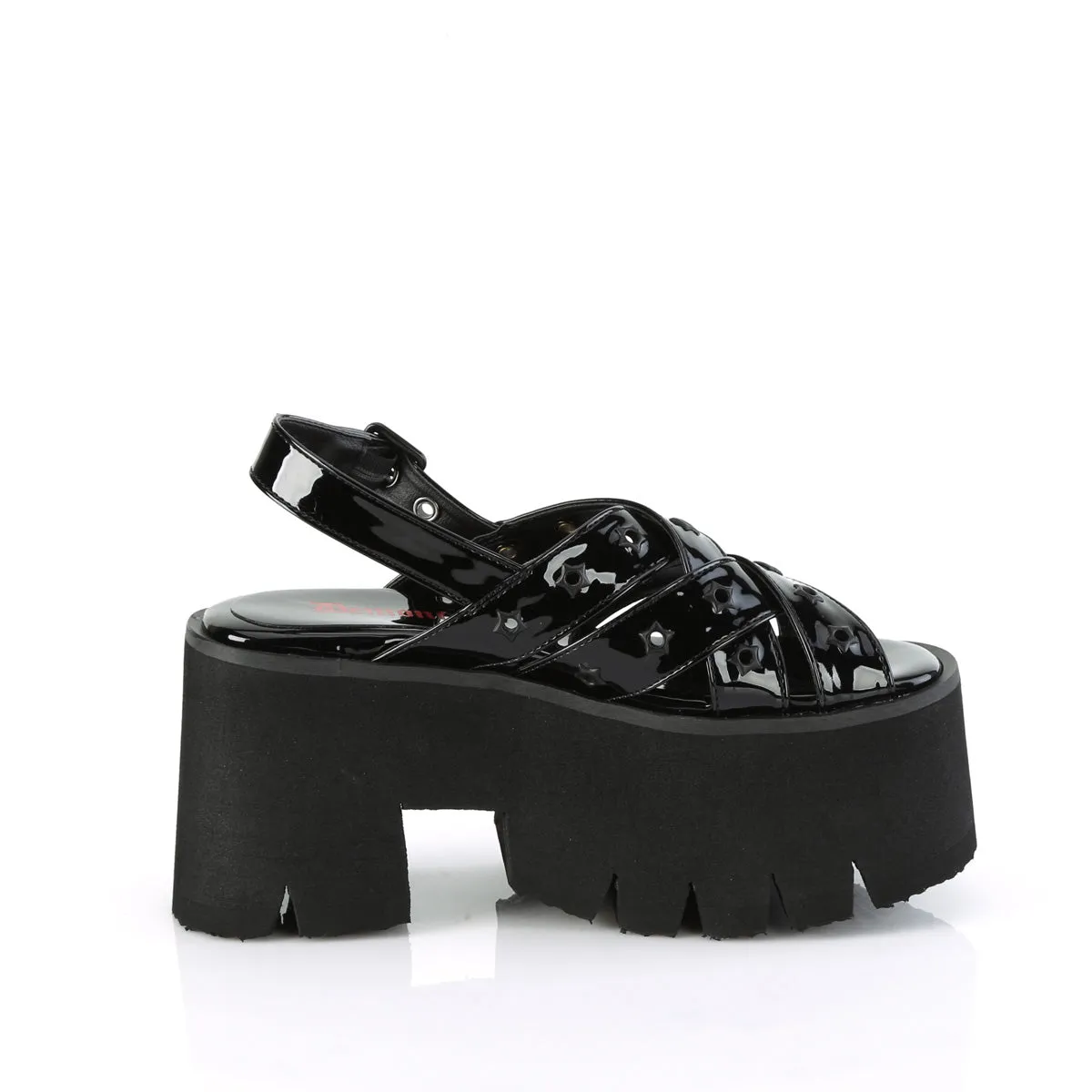 Star of The Night Platform Sandals (ASHES-12)