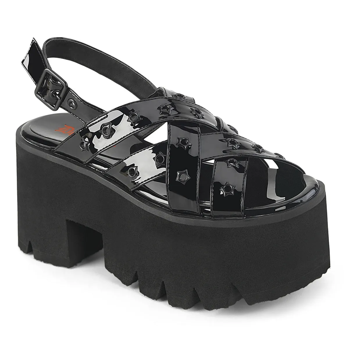 Star of The Night Platform Sandals (ASHES-12)