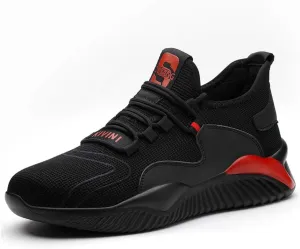 Steel Toe Safety Shoes for Men Women Work Sneakers Breathable Lightweight Industrial & Construction Shoe