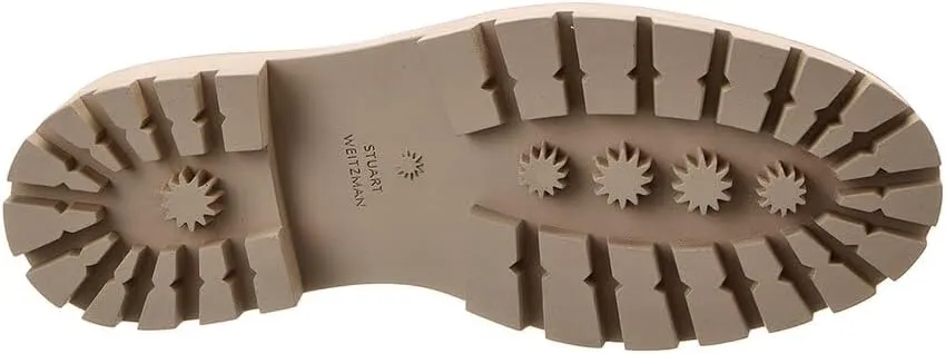 Stuart Weitzman Perla Ulra Lug Leather Loafer