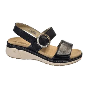 Suave Silveria Backstrap Sandal (Women) - Black