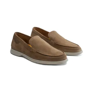 Taupe Slip On Loafer