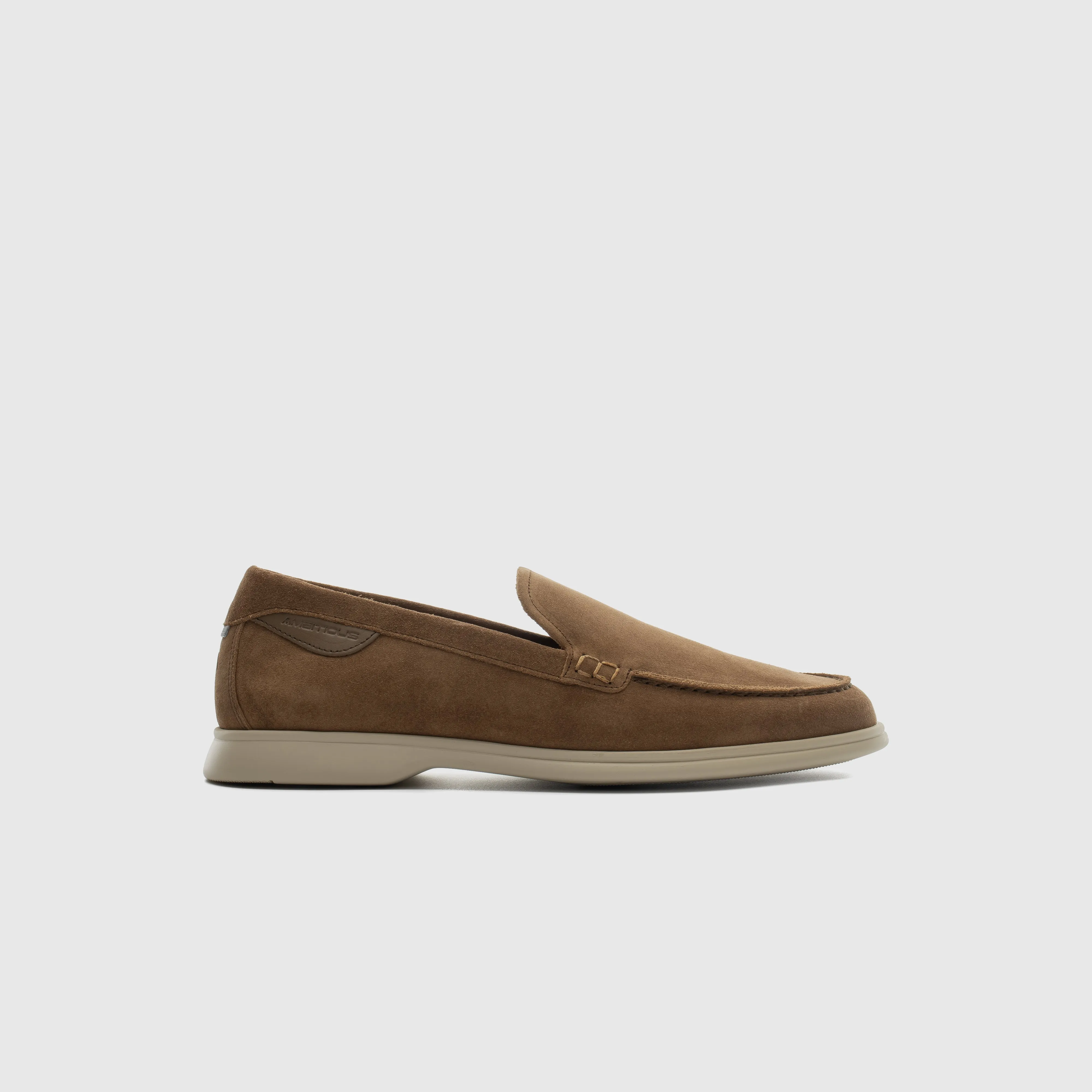 Taupe Slip On Loafer