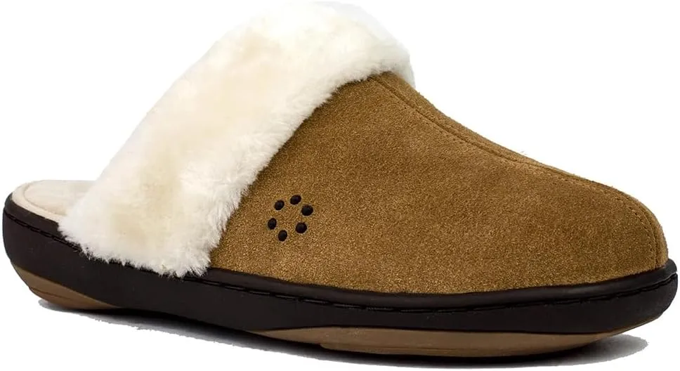 Tempur-Pedic Womens Kensley Scuff Casual Slippers Casual - Black