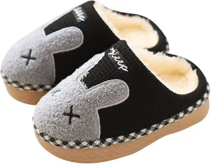 Toddler Slippers Boys Girls House Shoes Little Kids Home Indoor Bedroom Cute Warm Winter Slipper