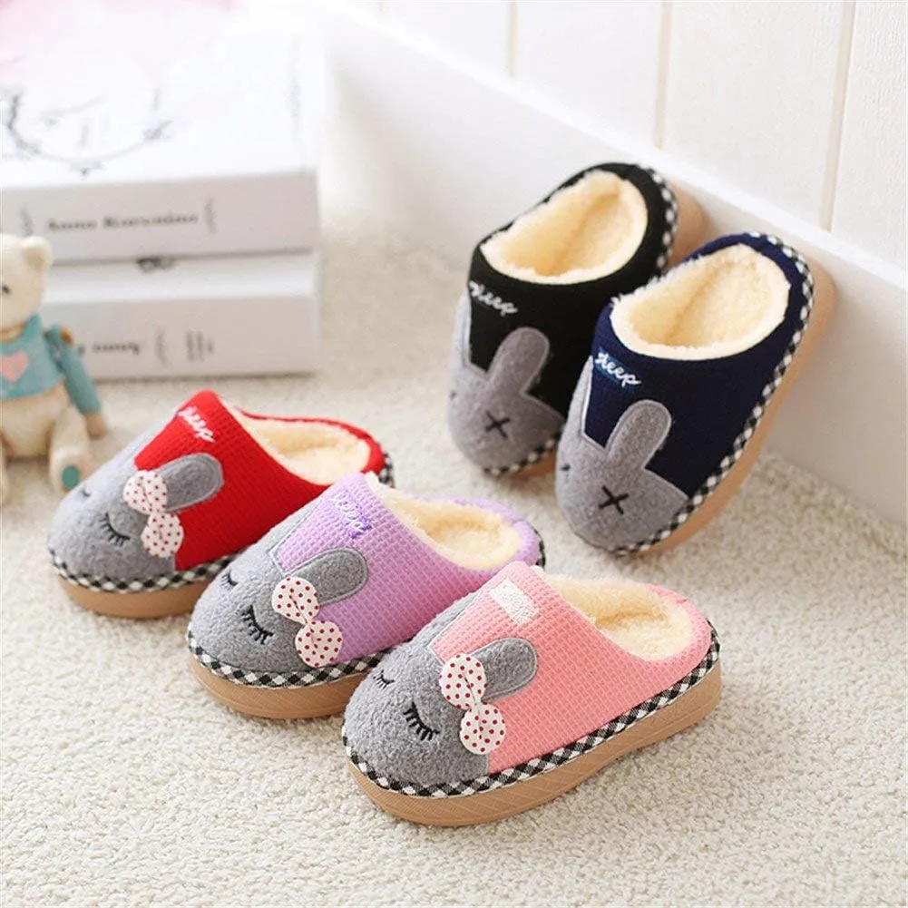 Toddler Slippers Boys Girls House Shoes Little Kids Home Indoor Bedroom Cute Warm Winter Slipper