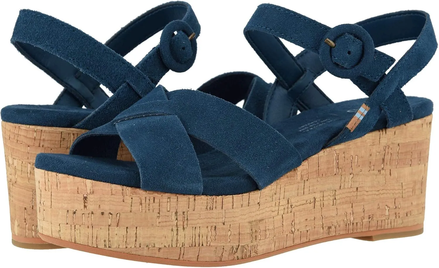 TOMS Women's Willow Wedge Sandal, 9