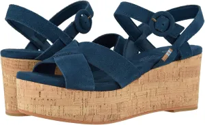 TOMS Women's Willow Wedge Sandal, 9