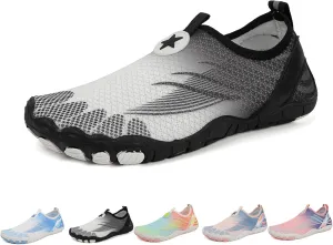 Trail Barefoot Hiking Shoes Unisex, Running Waterproof Barefoot Knit Trainers, Fitness Fivefinger Toe Shoes for Women Men