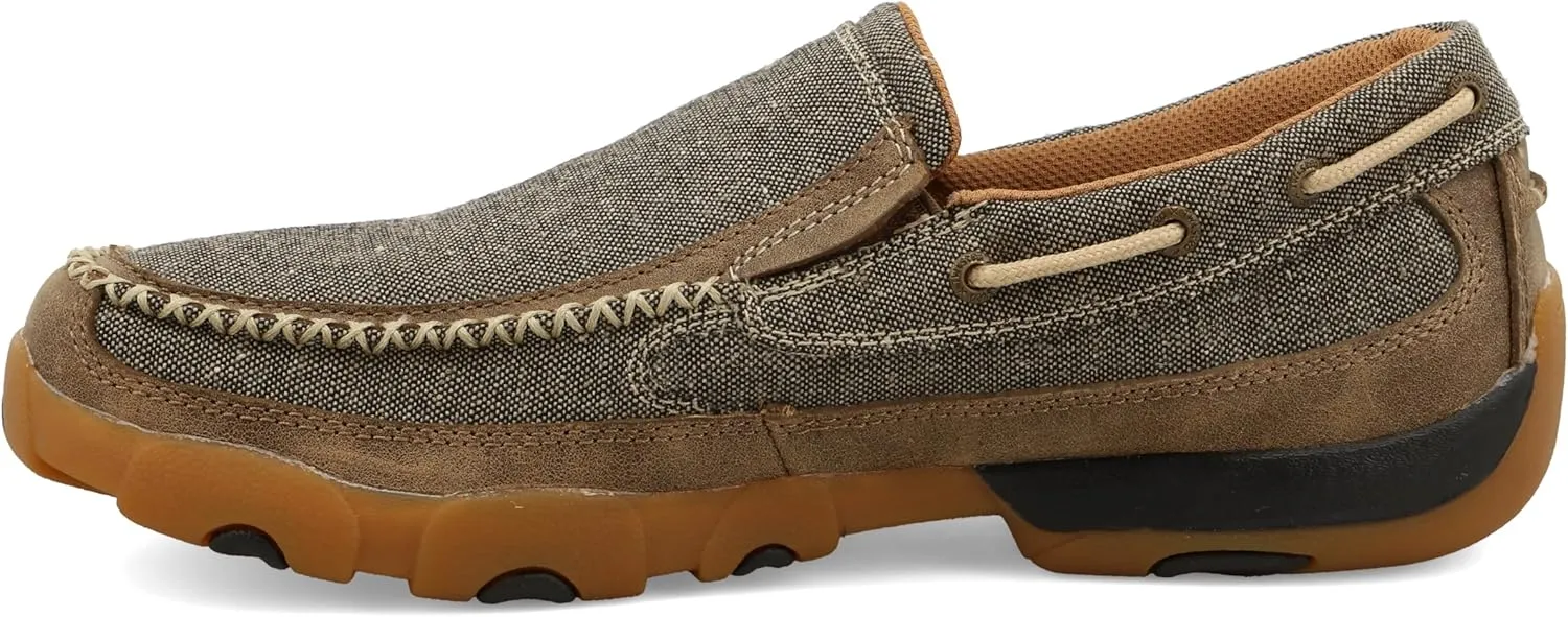 Twisted X Men's Slip-on Driving Moccasins Style Loafer
