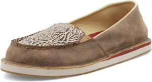 Twisted X Women's Slip-On Loafer, Moc Toe