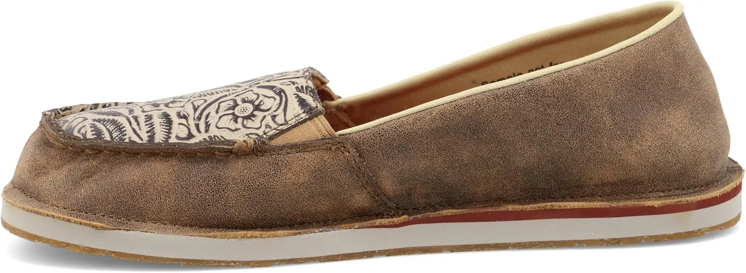 Twisted X Women's Slip-On Loafer, Moc Toe