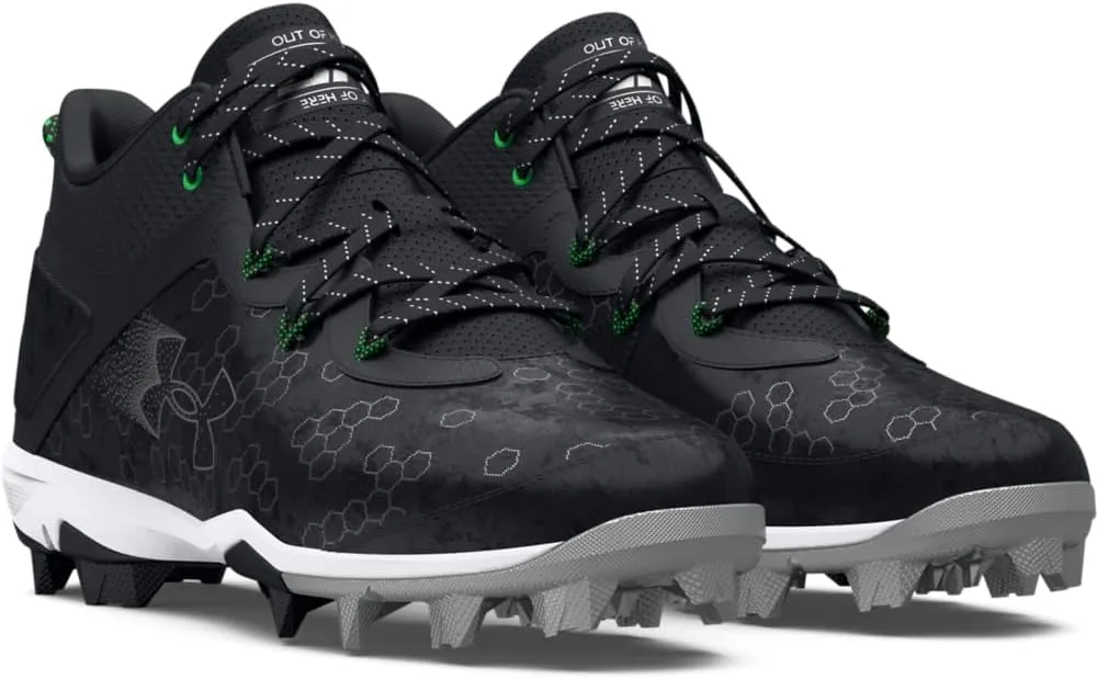 Under Armour Men's Harper 8 Mid Rm Baseball Shoe