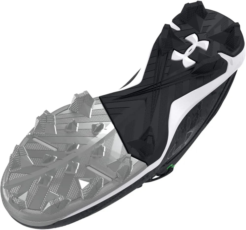 Under Armour Men's Harper 8 Mid Rm Baseball Shoe