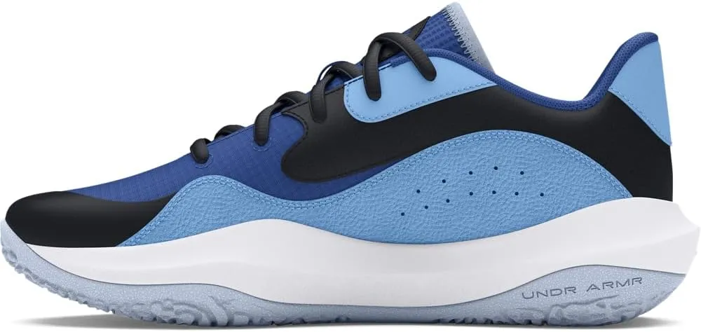 Under Armour Unisex Lockdown 7 Low, (401) Tech Blue/Nimbus Blue/Black, 9, US