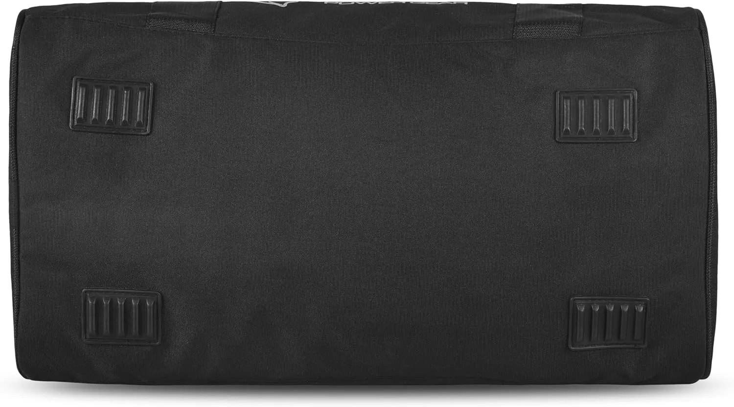 Unisex Black Cordura/Matt Nylon Waterproof Duffel Bag, Extra Roomy Small Gym Bag with Shoe Compartment, Sports Bag with Zippered Pockets, Adjustable Straps, Medium, 12" x 11" x 11"