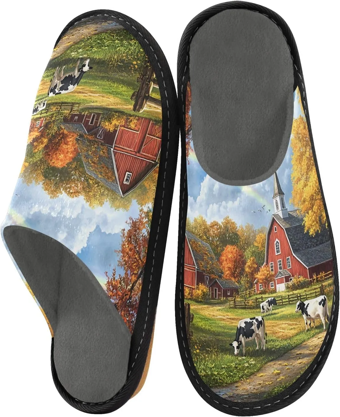 Unisex Slippers for Home Womens Bedroom Shoes Indoor Outdoor Slippers