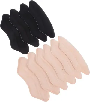 Upgrade Your Footwear 5 Pair Heel Pads Shoe Heel Liners Anti-Slip Grips Breathable for Comfort