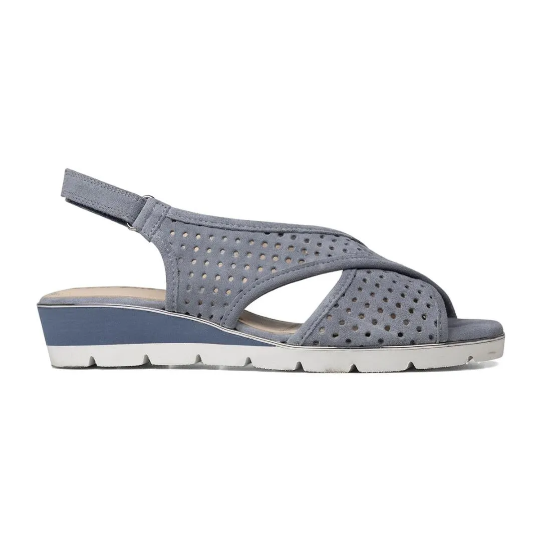 Van Dal Elan Sandals - Bluebell Suede