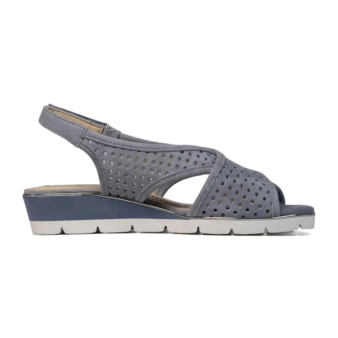 Van Dal Elan Sandals - Bluebell Suede