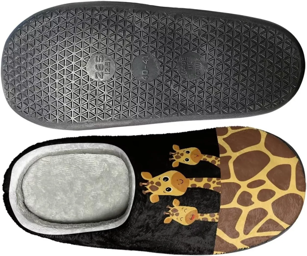 Veniyate Womens Slippers Warm Comfy Memory Foam House Slipper Knitted Shoes with Non Slip Sole
