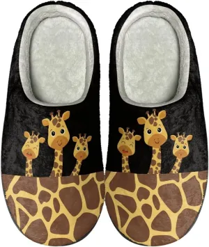 Veniyate Womens Slippers Warm Comfy Memory Foam House Slipper Knitted Shoes with Non Slip Sole