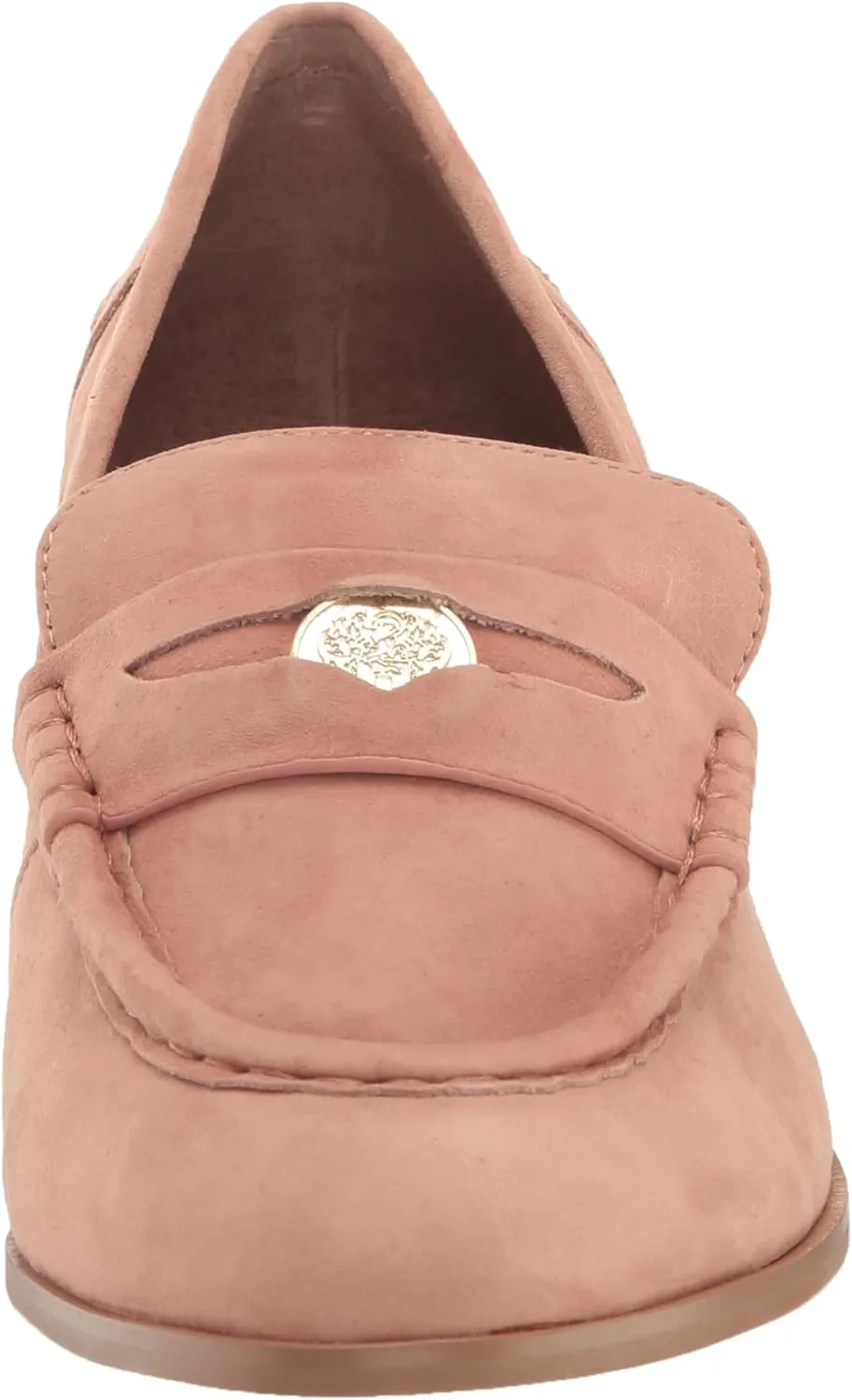 Vince Camuto Women's Carissla Block Heel Loafer Flat