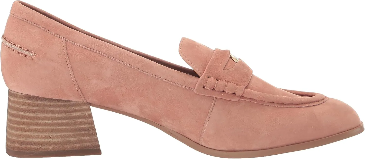 Vince Camuto Women's Carissla Block Heel Loafer Flat