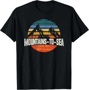 Vintage Mountains-To-Sea Hiking Trail North Carolina T-Shirt
