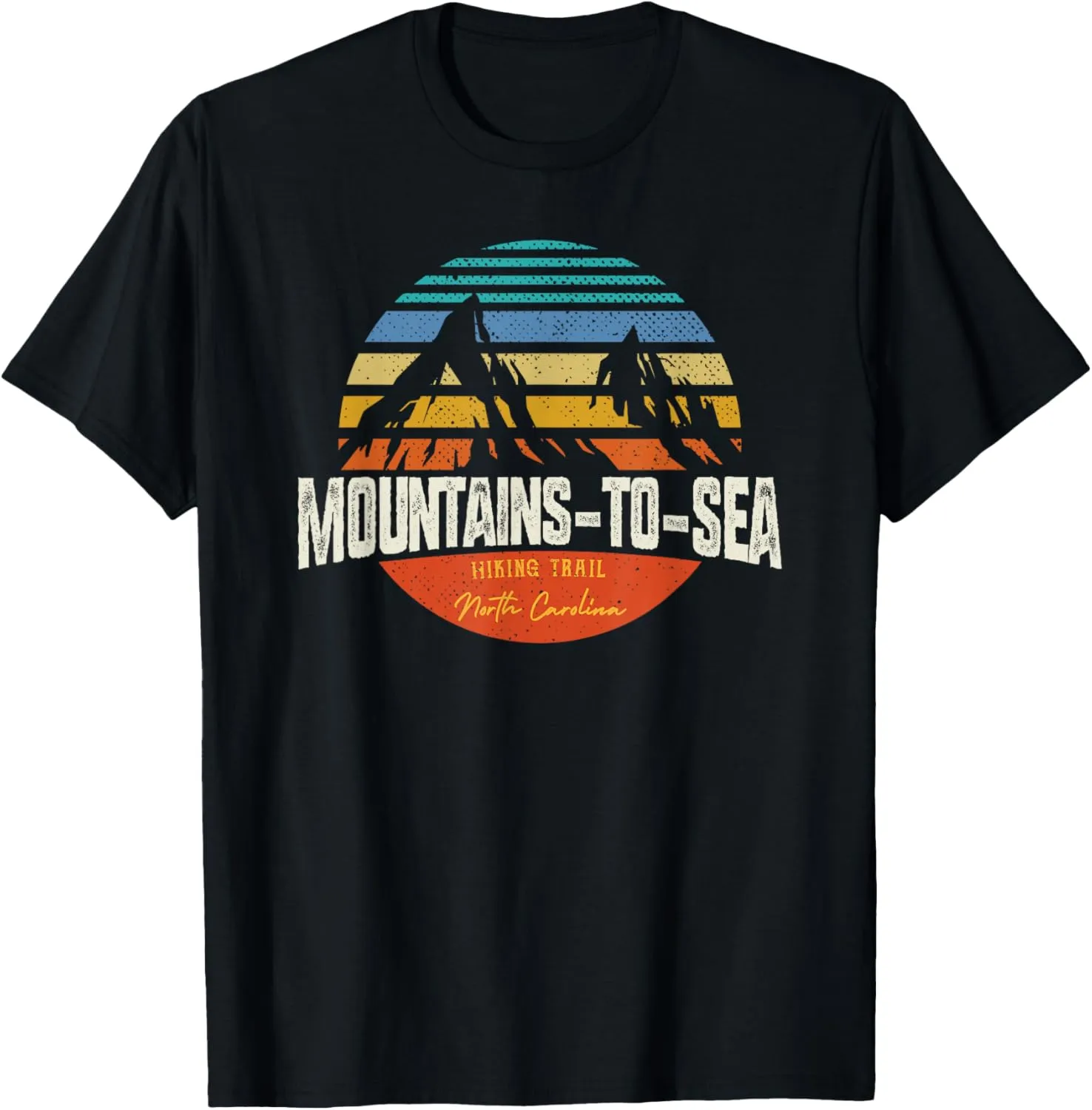 Vintage Mountains-To-Sea Hiking Trail North Carolina T-Shirt