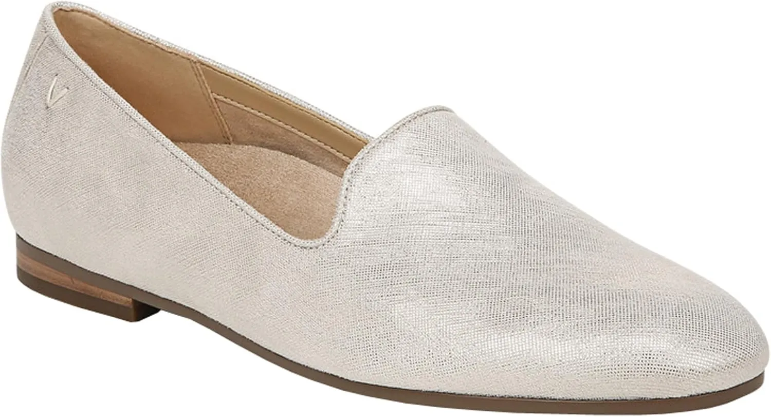 Vionic Women's Willa II Loafer, Silver, Size 10