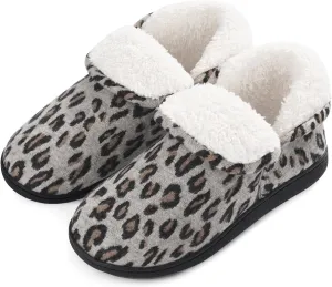 VONMAY Women's Slippers Boots Memory Foam Fuzzy Booties House Shoes Winter Warm Indoor Outdoor