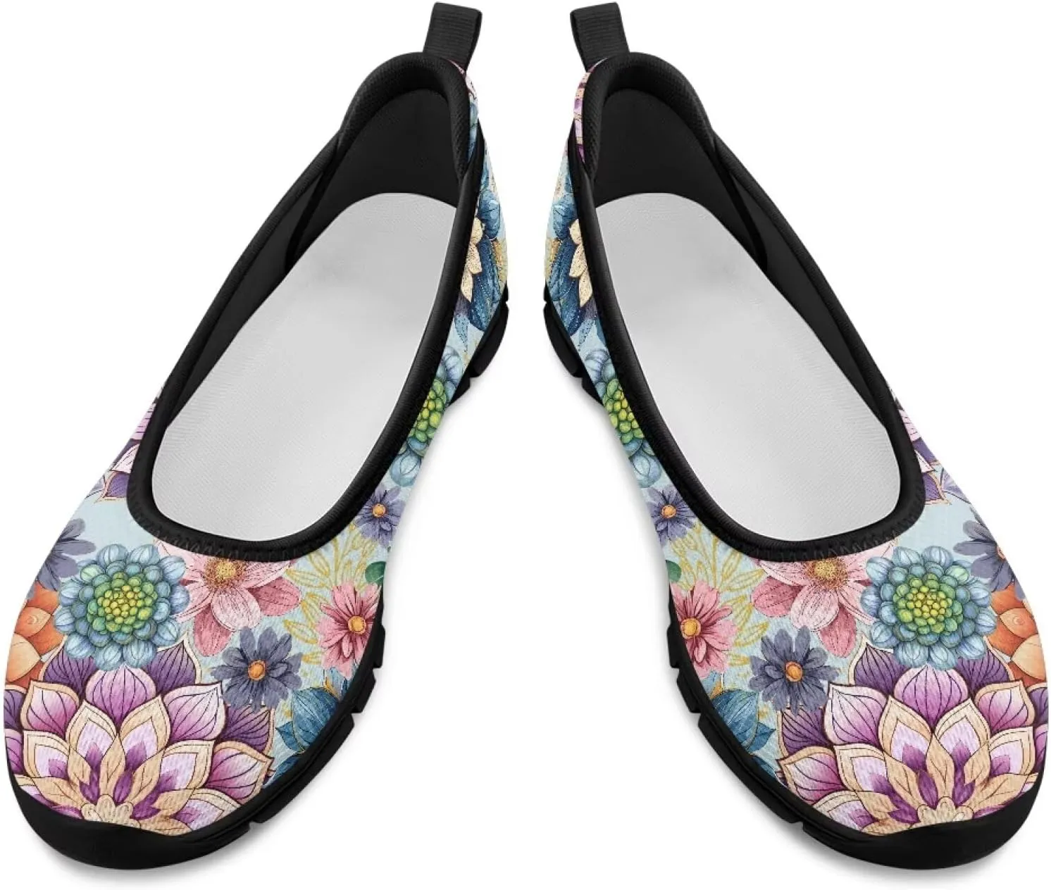 Walking Shoes Women Breathe Mesh Slip On Sneakers Women Comfortable Lightweight