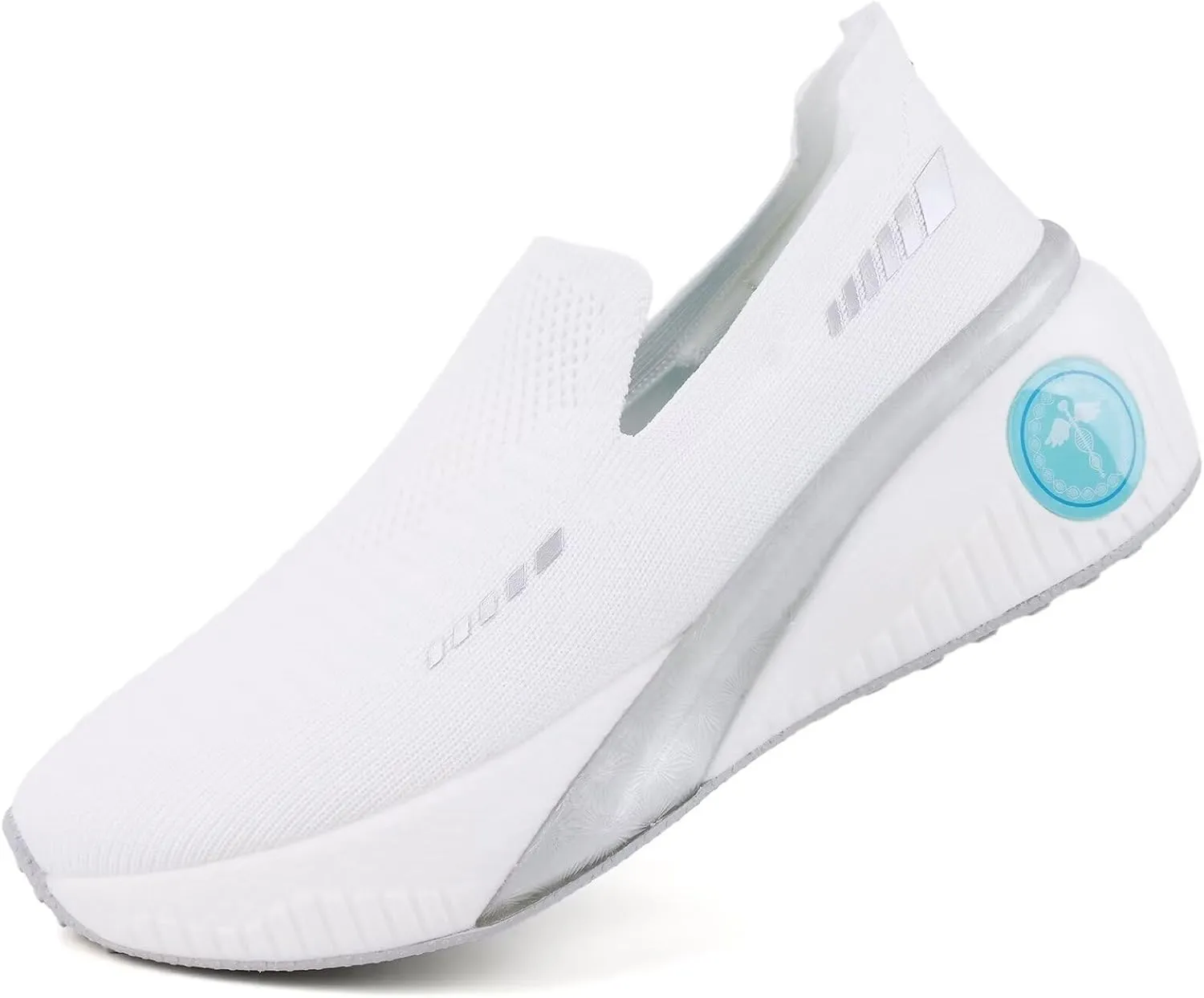 Walking Shoes Women,Slip on Nursing Nurse Sock Shoes,Non Slip Waterproof Tennis Casual Food Service Work Restaurant Kitchen Chef Sneakers