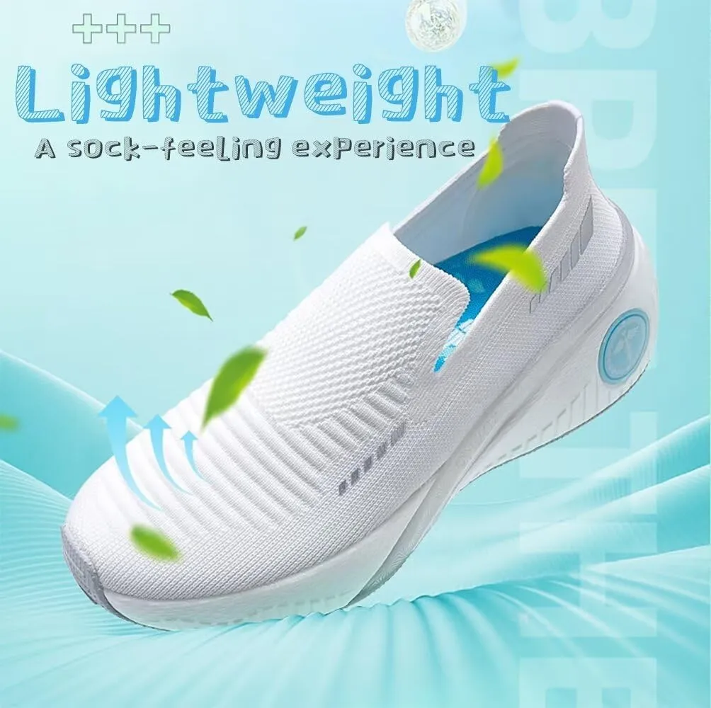 Walking Shoes Women,Slip on Nursing Nurse Sock Shoes,Non Slip Waterproof Tennis Casual Food Service Work Restaurant Kitchen Chef Sneakers