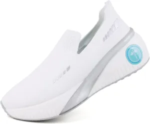 Walking Shoes Women,Slip on Nursing Nurse Sock Shoes,Non Slip Waterproof Tennis Casual Food Service Work Restaurant Kitchen Chef Sneakers