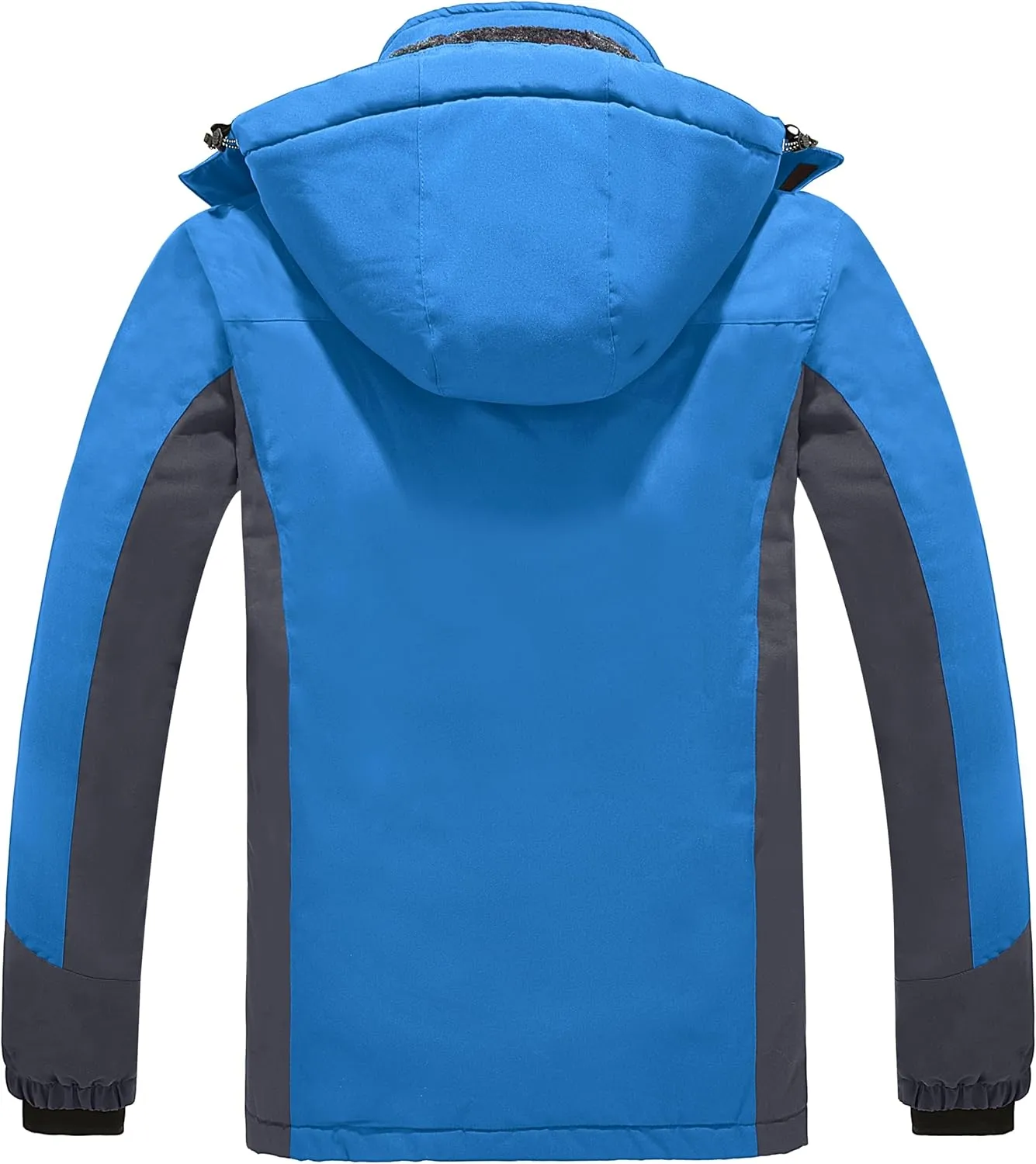 wantdo Men's Waterproof Ski Jacket Warm Winter Snow Jacket Snowboarding Jacket with Hood