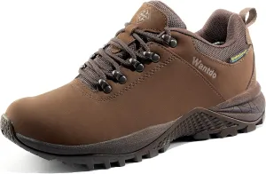 wantdo Women's Waterproof Hiking Shoe Hydroguard Hiking Boots for Outdoor Trekking Backpacking Mountaineering