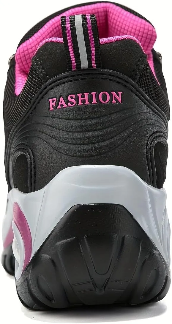Waterproof Low Top Hiking Sneakers for Women - Ideal for Outdoor Trekking, Walking, and Running