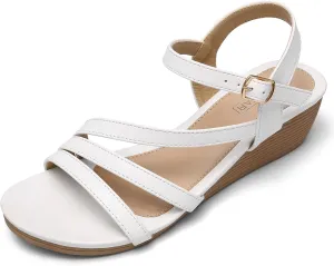 Wedge Sandals for Women Dressy - Summer Comfortable Platform Womens Sandal
