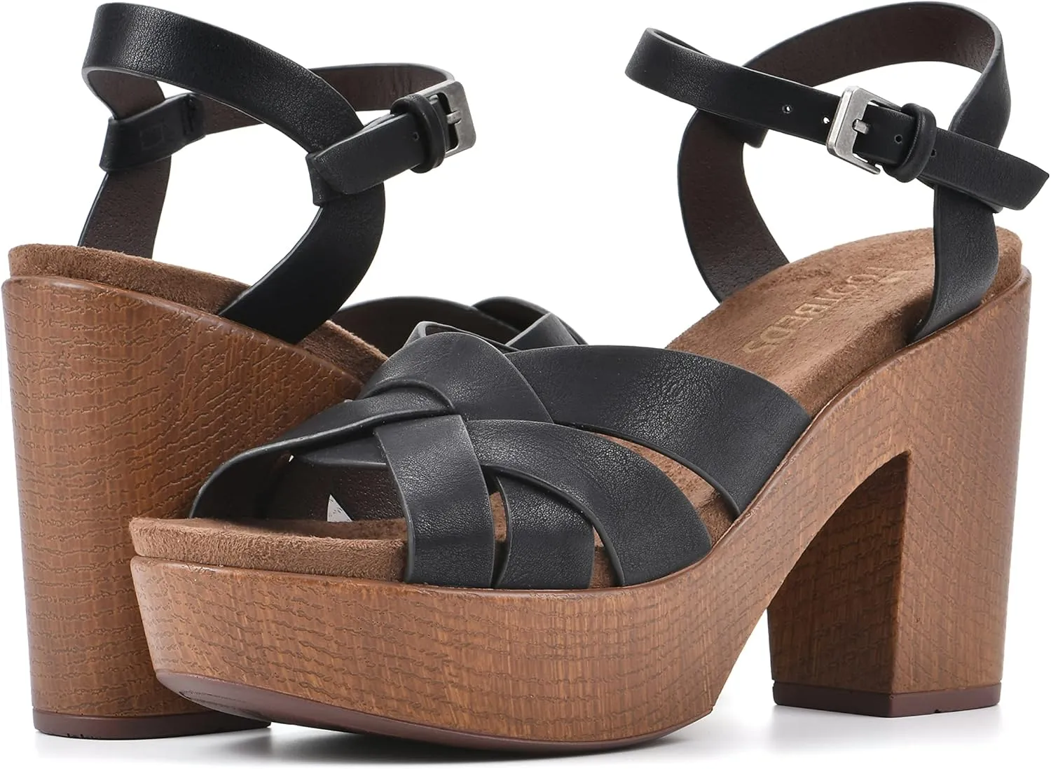 WHITE MOUNTAIN Women's Achiever Platform Clog