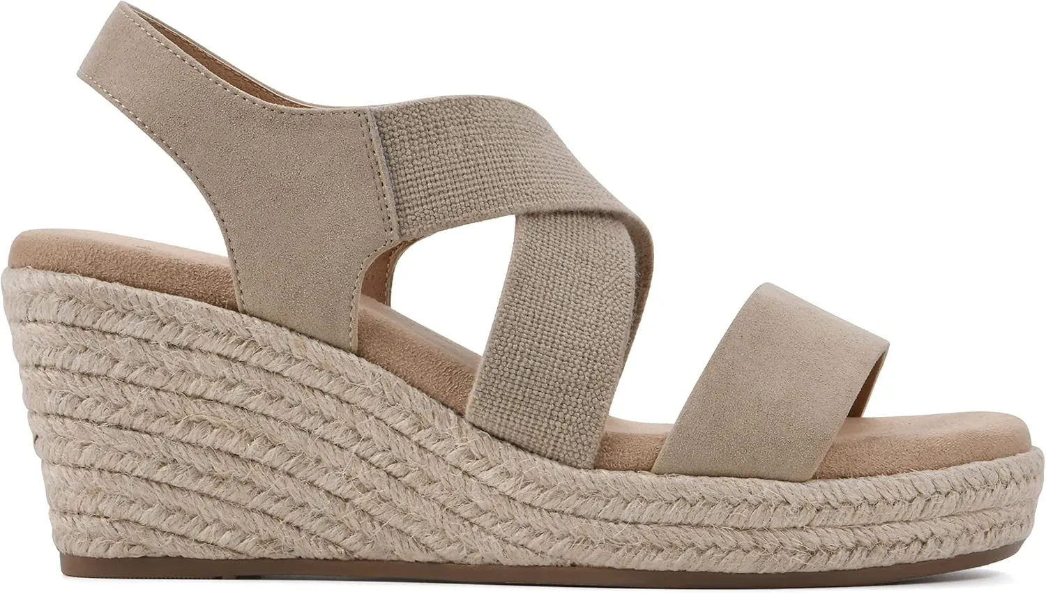 WHITE MOUNTAIN Women's Yanda Espadrille Platform Sandal